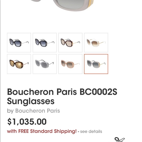 🏆Boucheron Paris BC0002S ❤️Gorgeous 🏆‼️100% Authentic ‼️ - Picture 4 of 16